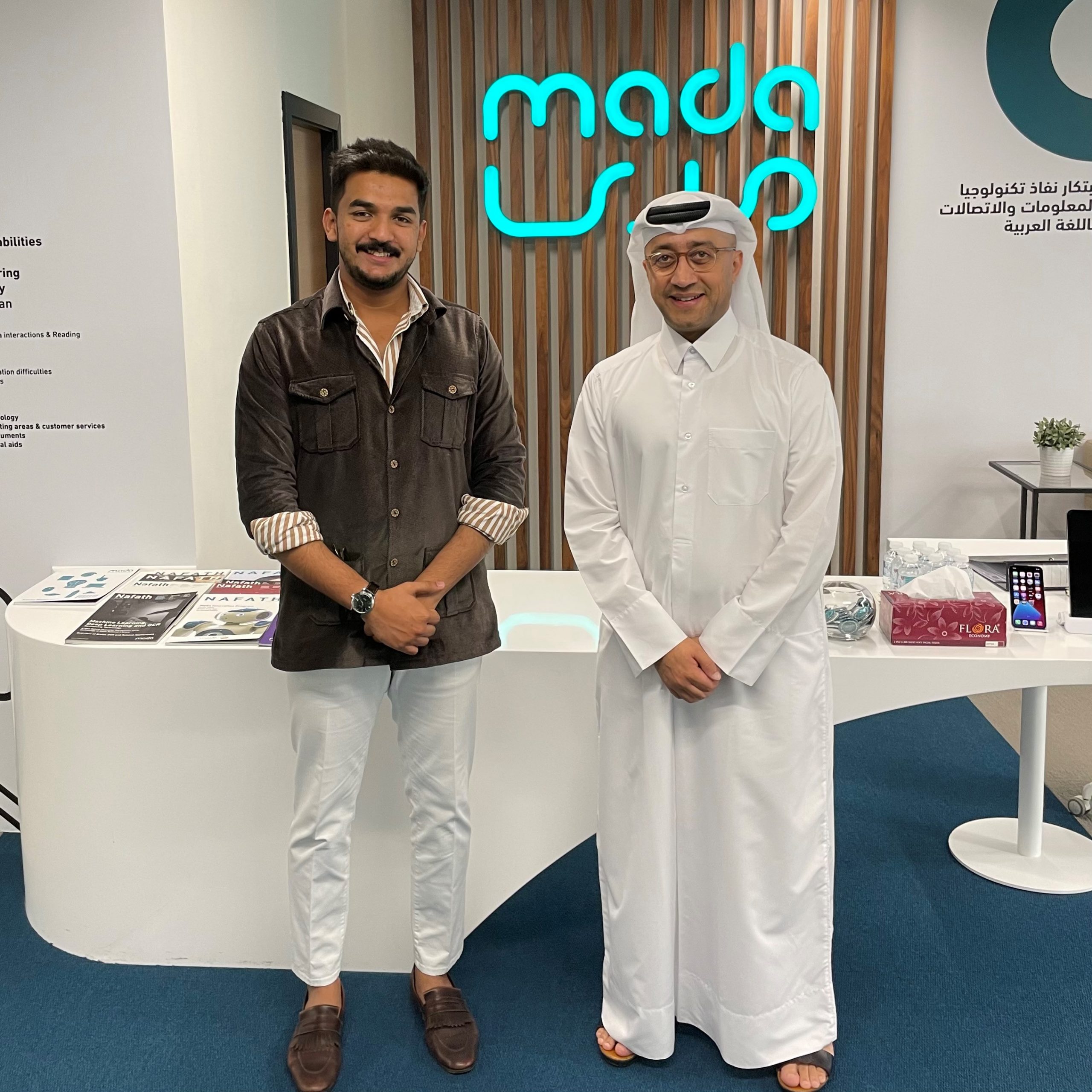 Ibtechar CEO visits Mada Lab